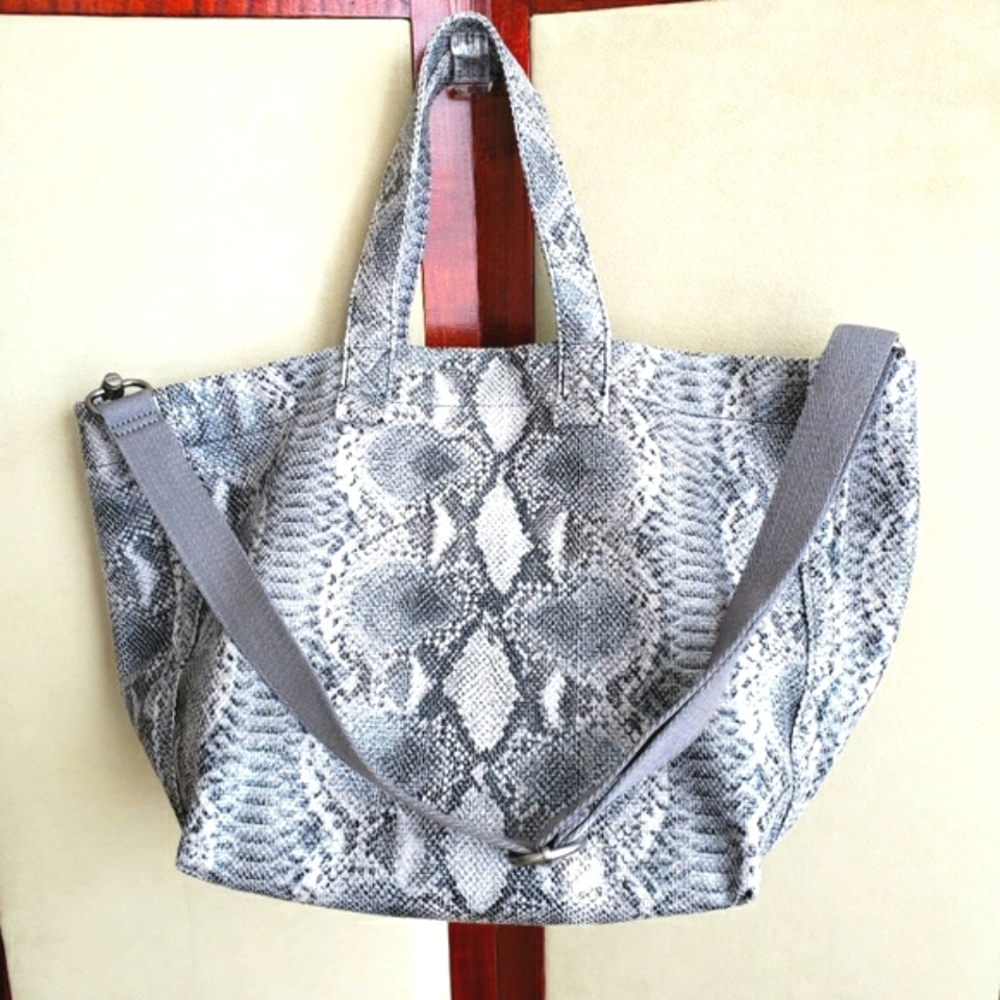 Street Level Snake Print Bag